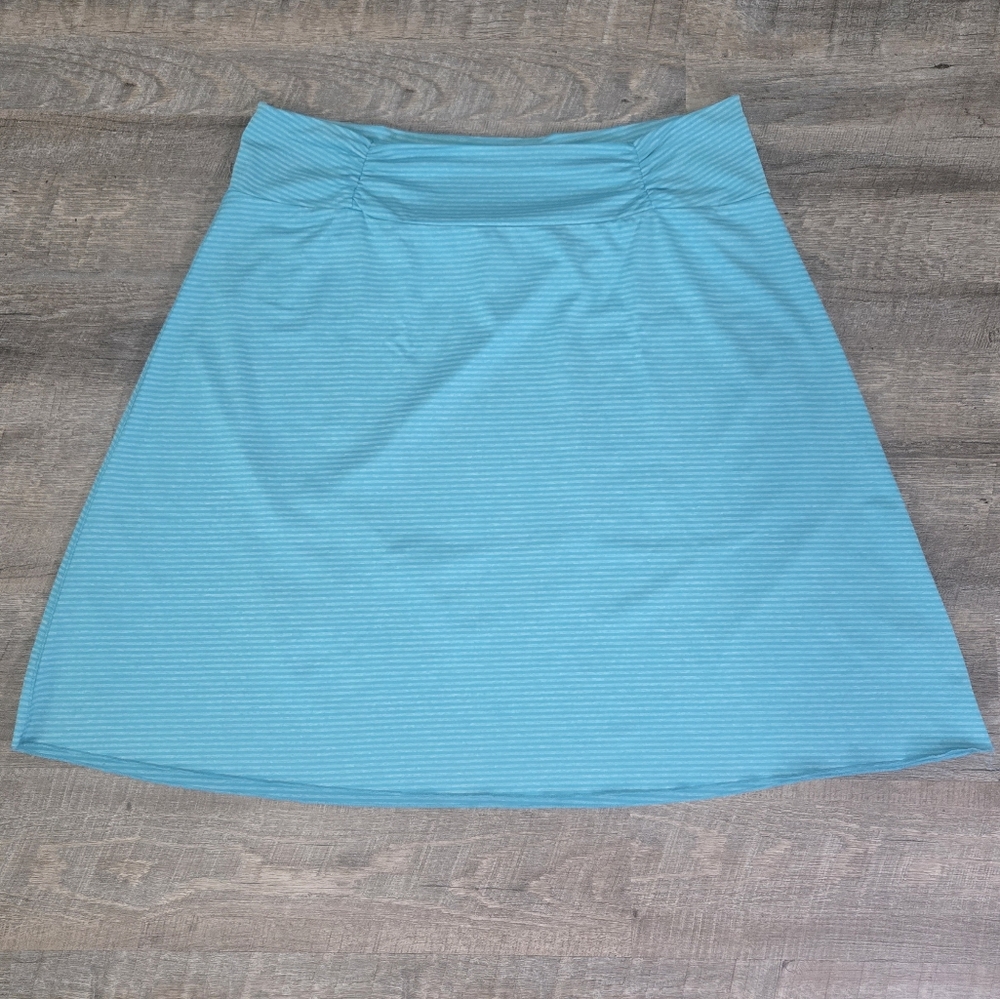 Tranquility by Colorado Clothing Blue A-Line Knee-Length Skirt
